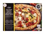 Stonebaked Tomato, Buffalo Mozzarella & Vegetable Pizza.