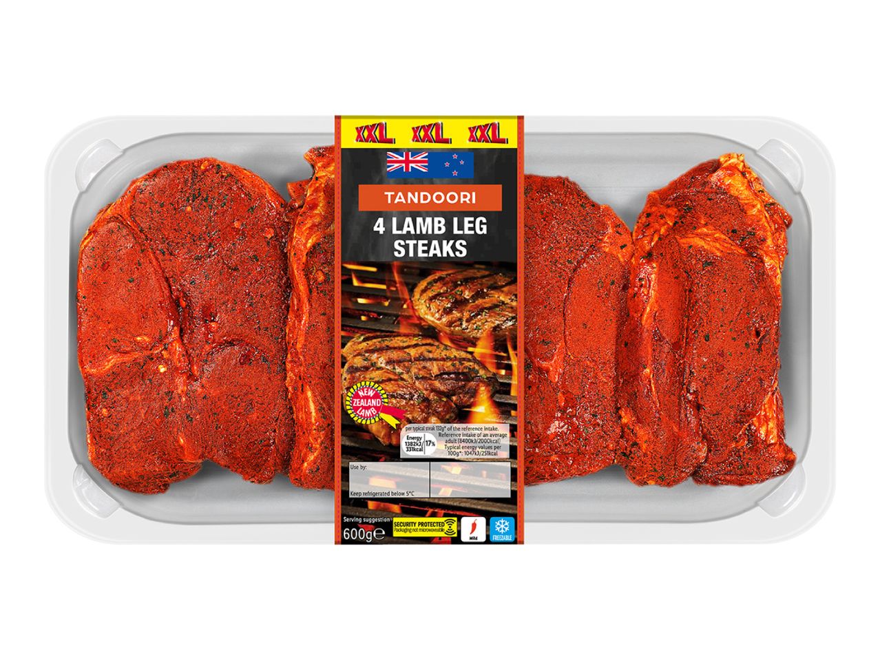 Tender Lamb Leg Steaks