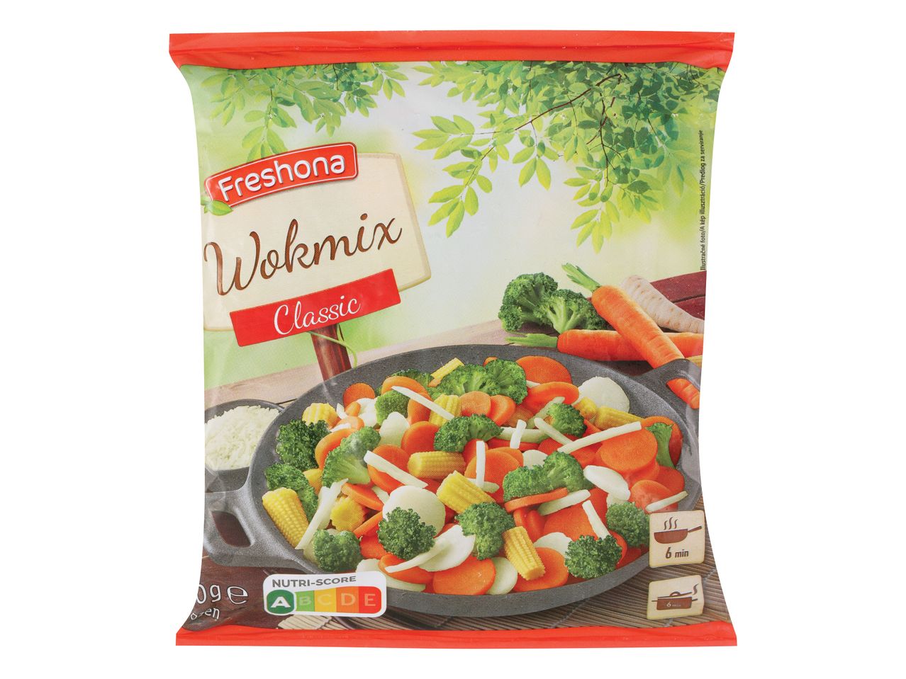 Zamrznjena mešanica zelenjave Bonduelle VeggieMix Classic.