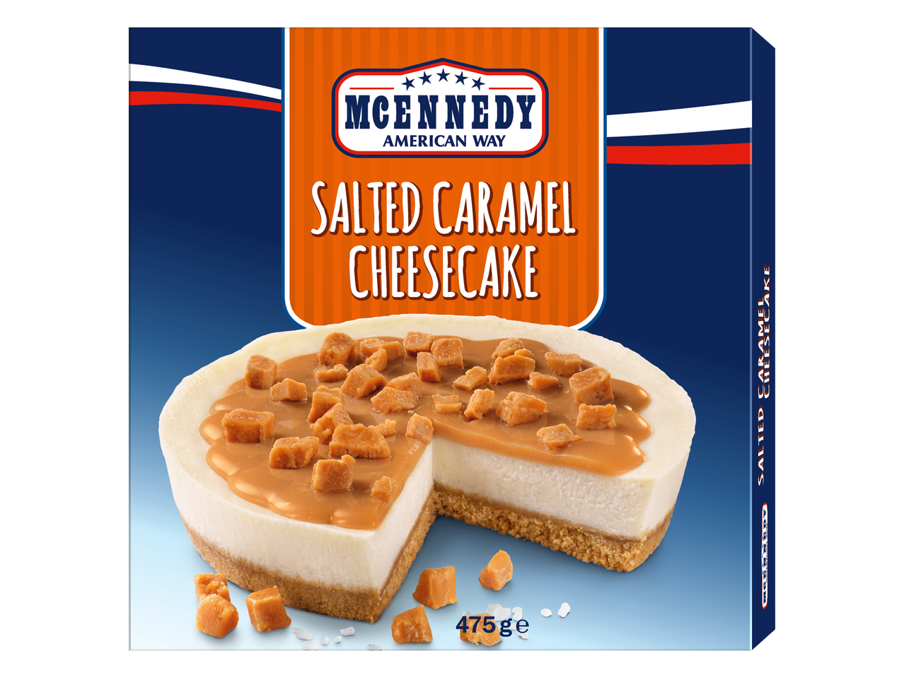 Salted caramel cheesecake