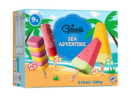 Sea Adventure jégkrém válogatás