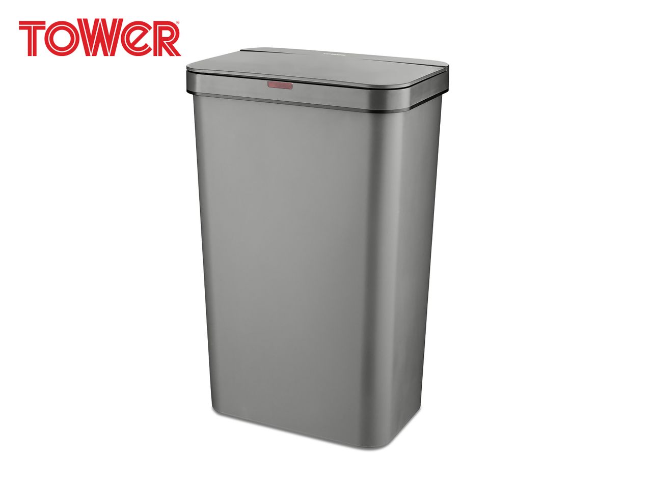Tower Grey 50L Sensor Bin