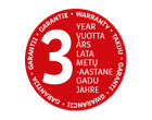 3 vuoden takuu