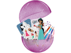 Disney Princess set za bojenje sa šljokicama, nalepnicama i obojenim olovkama.