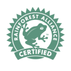 Certificado Rainforest Alliance.