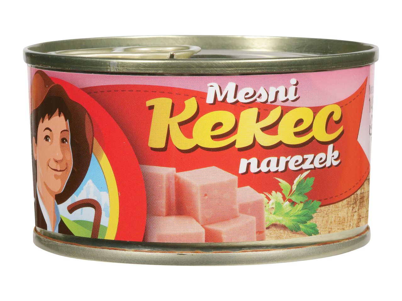 Konzerva mesnega narezka Rekec.