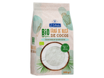 Belbake Făină de nucă de cocos bio, bogată în fibre și proteine, ambalaj de 500g
