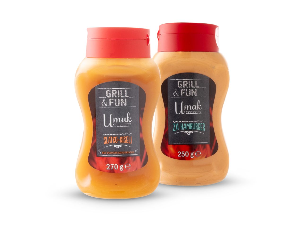 Umaci Grill & Fun: slatko-kiseli i za hamburgere.