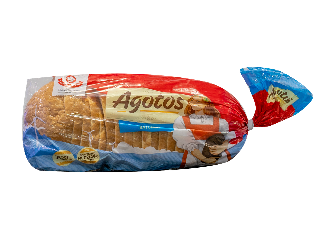 Supakuota Agotas duona