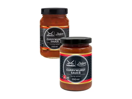 Sansibar Deluxe Currywurstsaucen