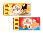 To æsker Papaa ispinde: chokolade og jordbær.