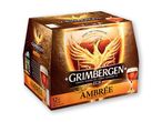Grimmbergen Ambrée øl i en 12-pakke.