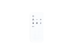 TRONIC® 2000W Ceramic Tower Heater remote control with power, fan, timer, heat, and ECO buttons