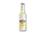 En flaske Breezer Lite Lemon, en aromatiseret alkoholisk drik.