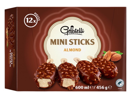 Pálcikás mini jégkrém