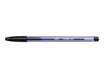 A BIC Cristal Soft ballpoint pen in purple.