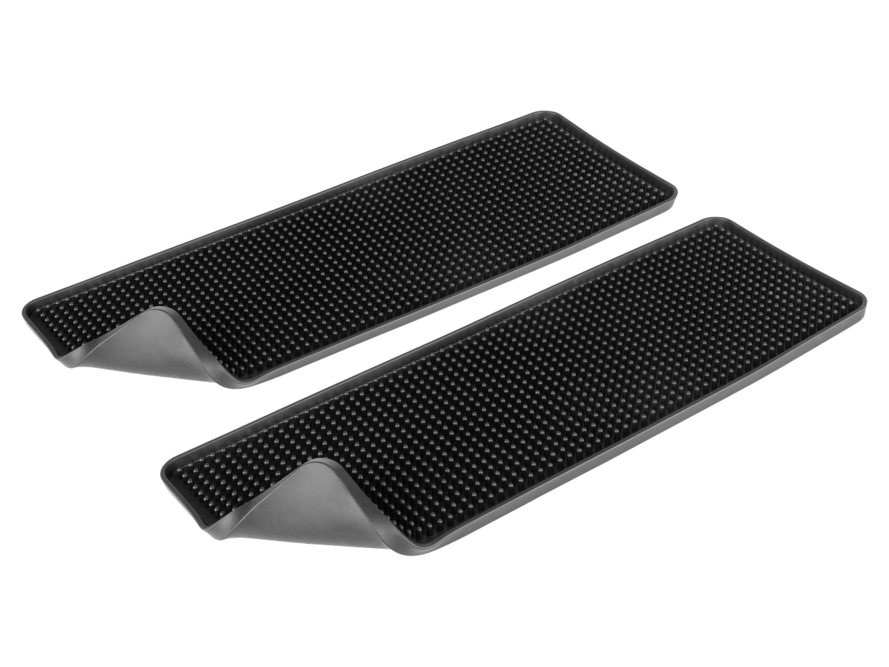 Dois tapetes de secagem pretos Silvercrest® Tapis égouttoir com superfície antiderrapante.