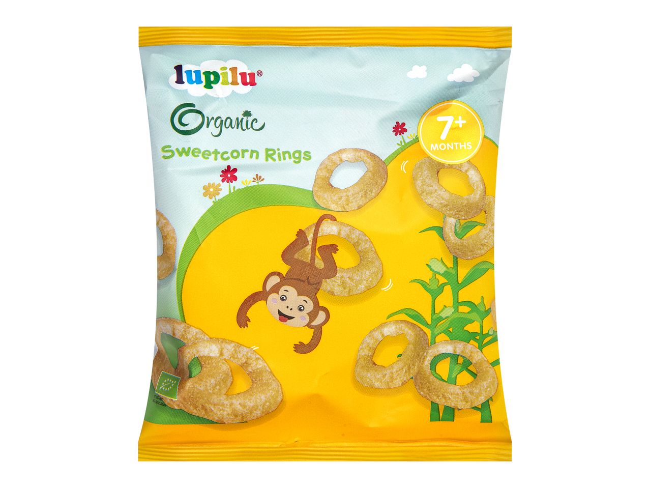 Go to full screen view: Lupilu Organic Sweetcorn Puff Snacks - Image 1