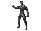 Figurine Black Panther en costume noir avec des détails argentés
