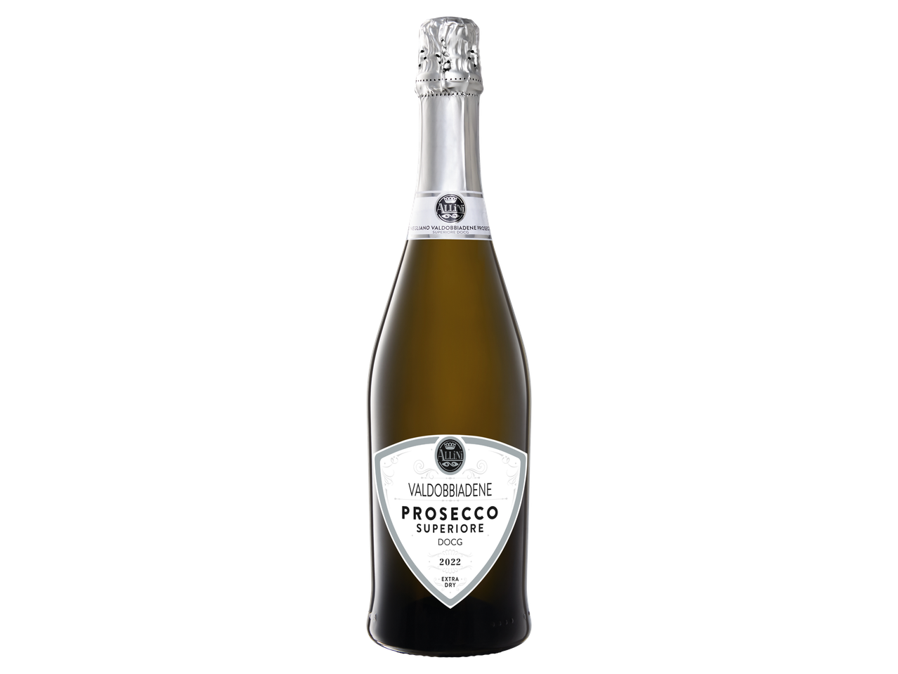 Allini Valdobbiadene Prosecco Superiore DOCG palack.