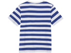 Tricou Lupilu pentru băieți, cu dungi albastre și albe