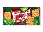 Sondey Cookie Jungle chokoladekiks i en jungle-inspireret æske.