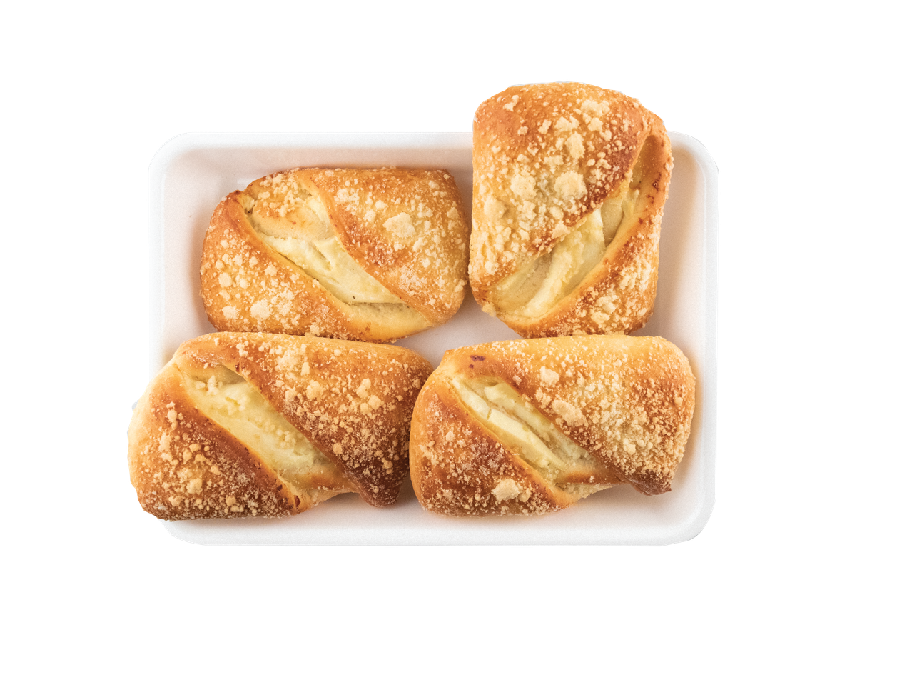 Sūrio pyragaičiai su trupiniais.