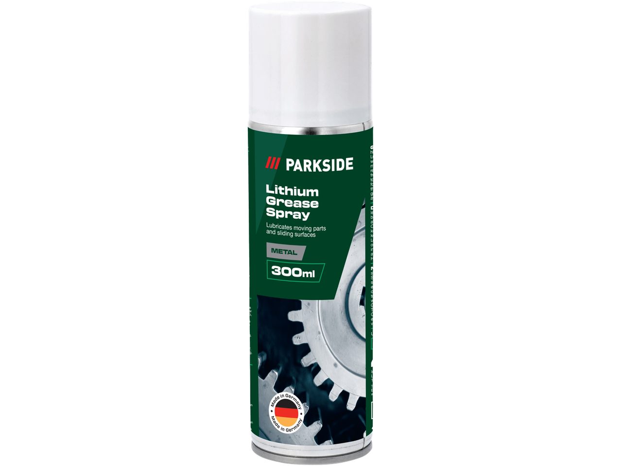 Parkside sprej sa litijumskom mašću (300ml) podmazuje pokretne delove i klizne površine.