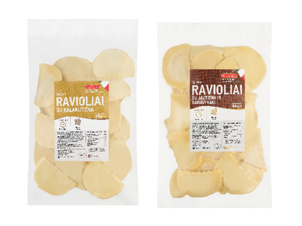 BravoPasta Pildītie makaroni "Ravioli" 400g