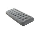 CRIVIT Camping Air Bed, grey, with textured surface and inflation valve