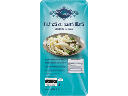 Brânză cu pastă filată din lapte de vacă