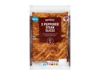 Chef Select 2 Peppered Steak Slices, new product.