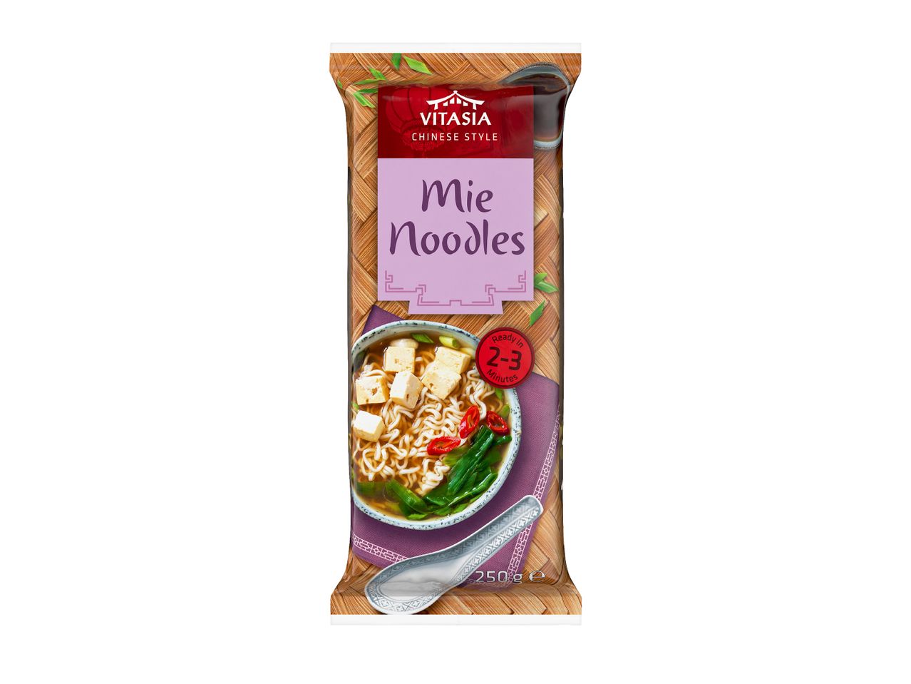 Vitasia Mie nudle čínského stylu s tofu.