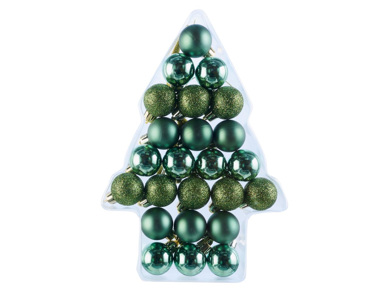 Palline natalizie, 10 o 24 pezzi