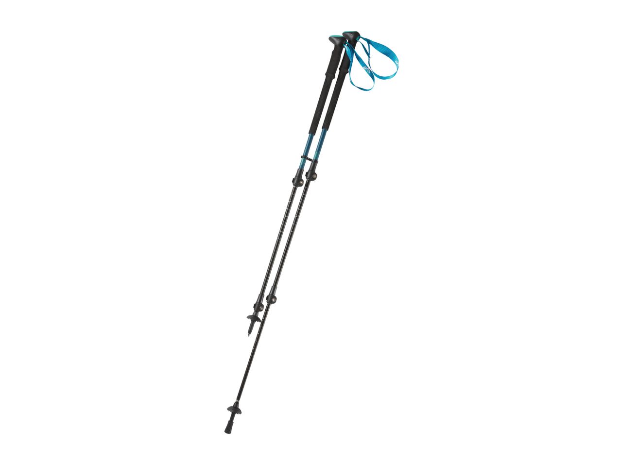 CRIVIT Blue Aluminium Hiking Poles