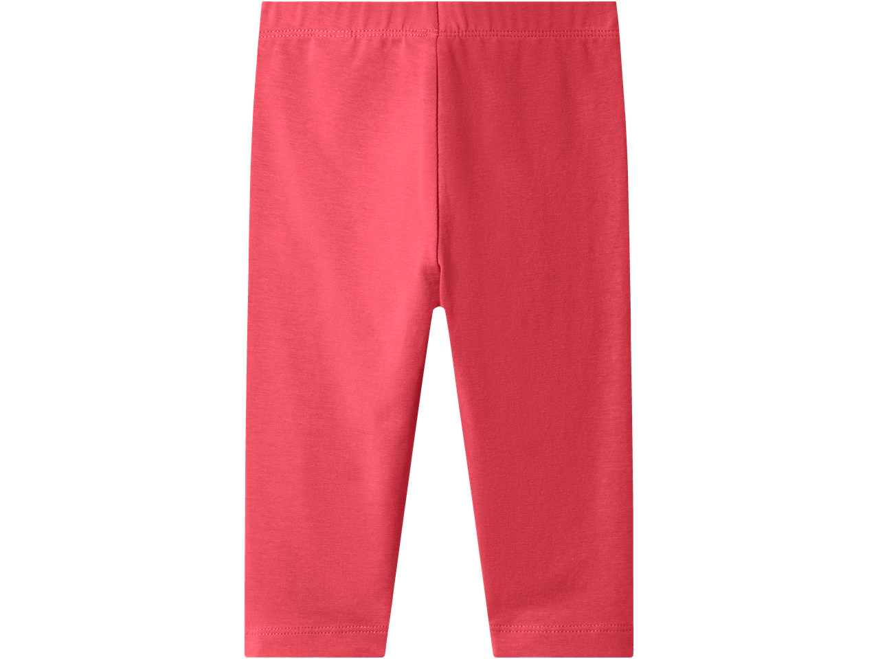 Leggings capri LUPILU em vermelho coral