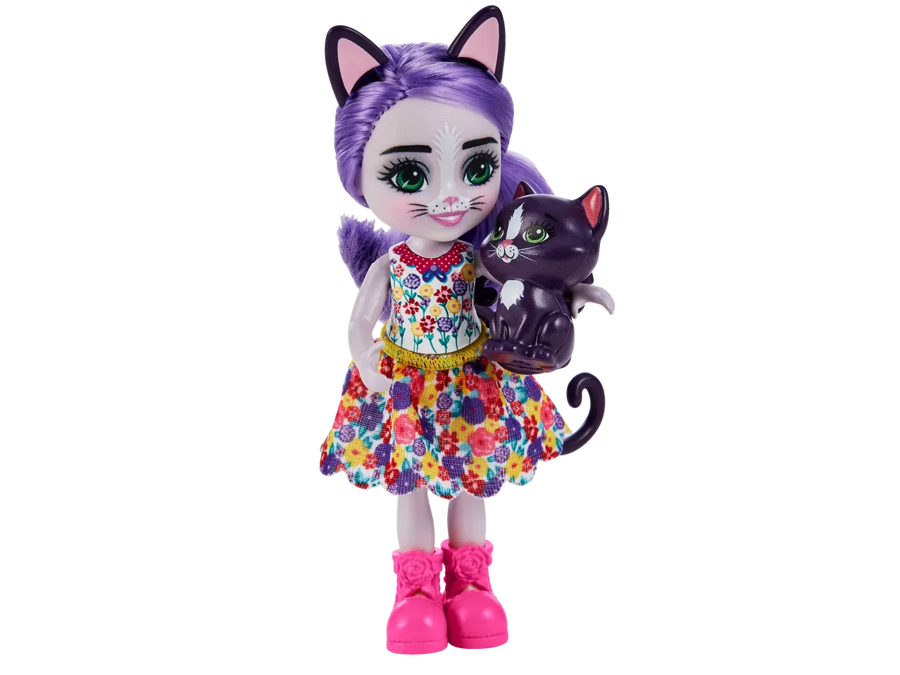 Κούκλα Purrfectly Cute με γατάκι.