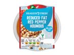 Meadow Fresh reduced fat red pepper hummus.