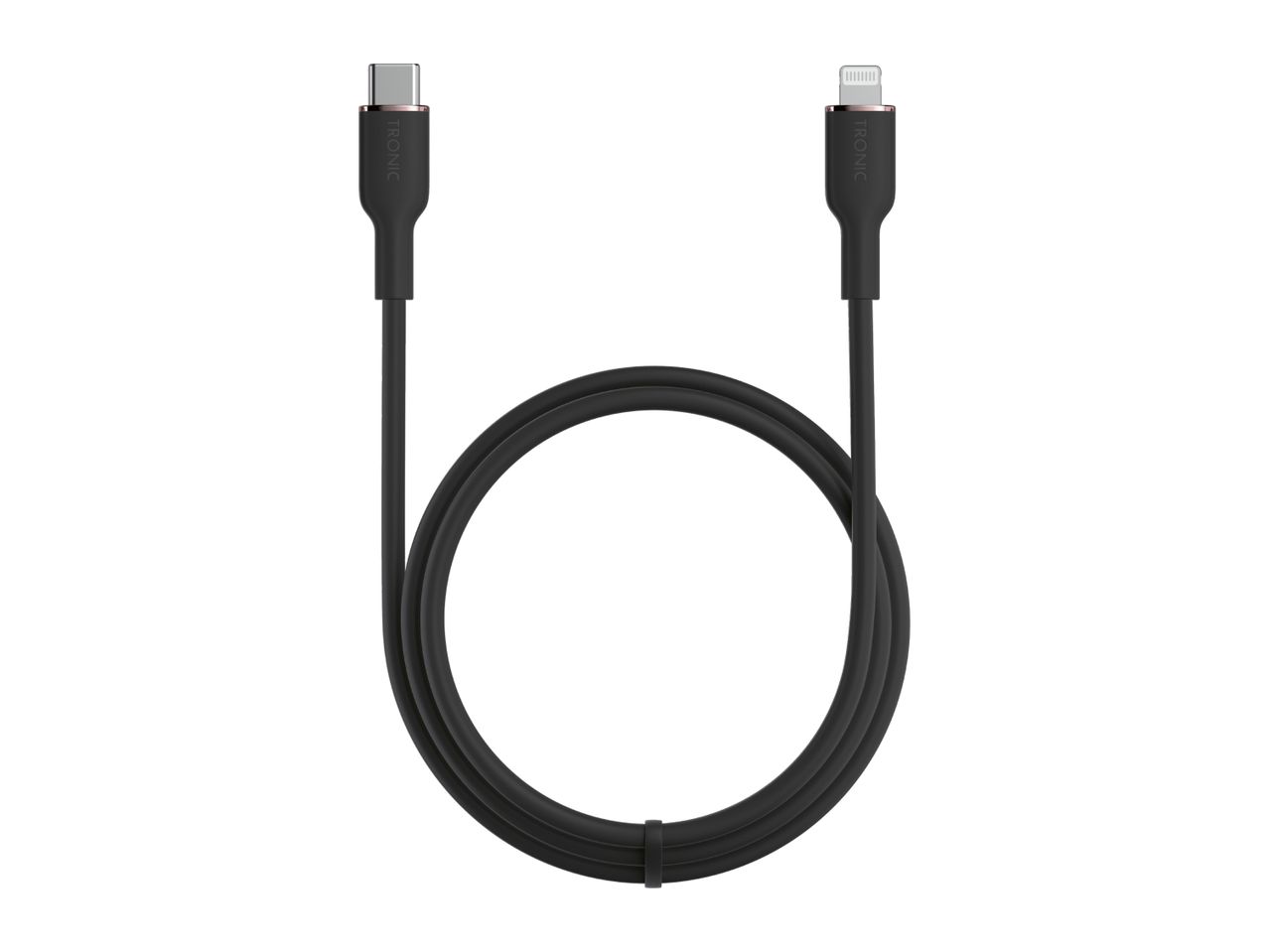 Tronic 1m USB 2.0 Connector USB-C to 8-Pin Connector - Black