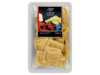 Deluxe Lobster Ravioli: 250g of tasty, filled pasta in a clear plastic tray.