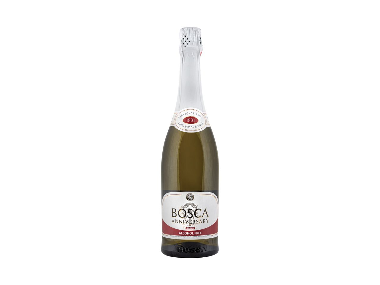 Įjungti viso ekrano vaizdą: Nealkoholinis putojantis baltasis vynas „Bosca Anniversary“ – vaizdas 1