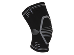 CRIVIT Sports Knee Brace, black with grey accents and logo