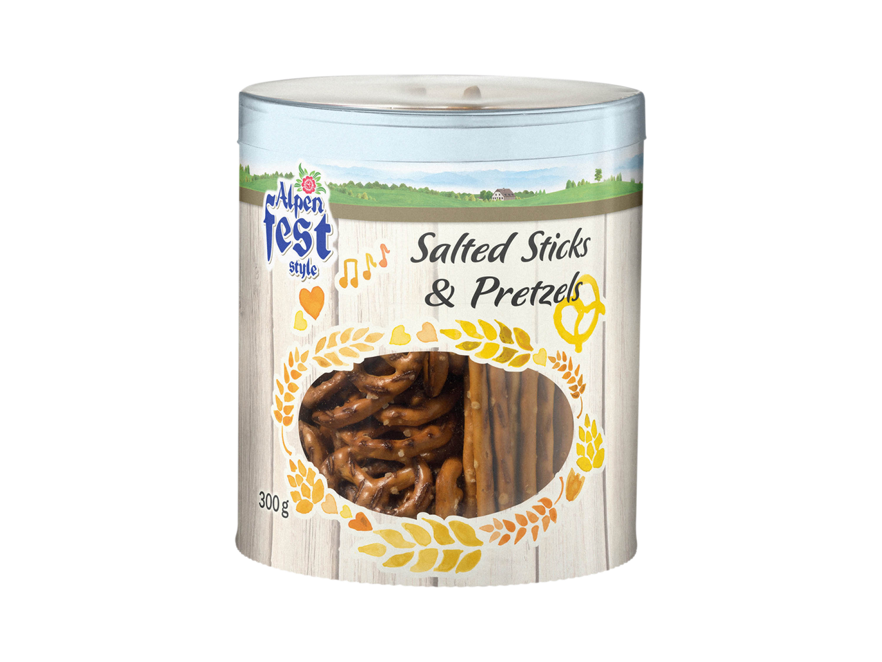 Salted Sticks and Pretzels