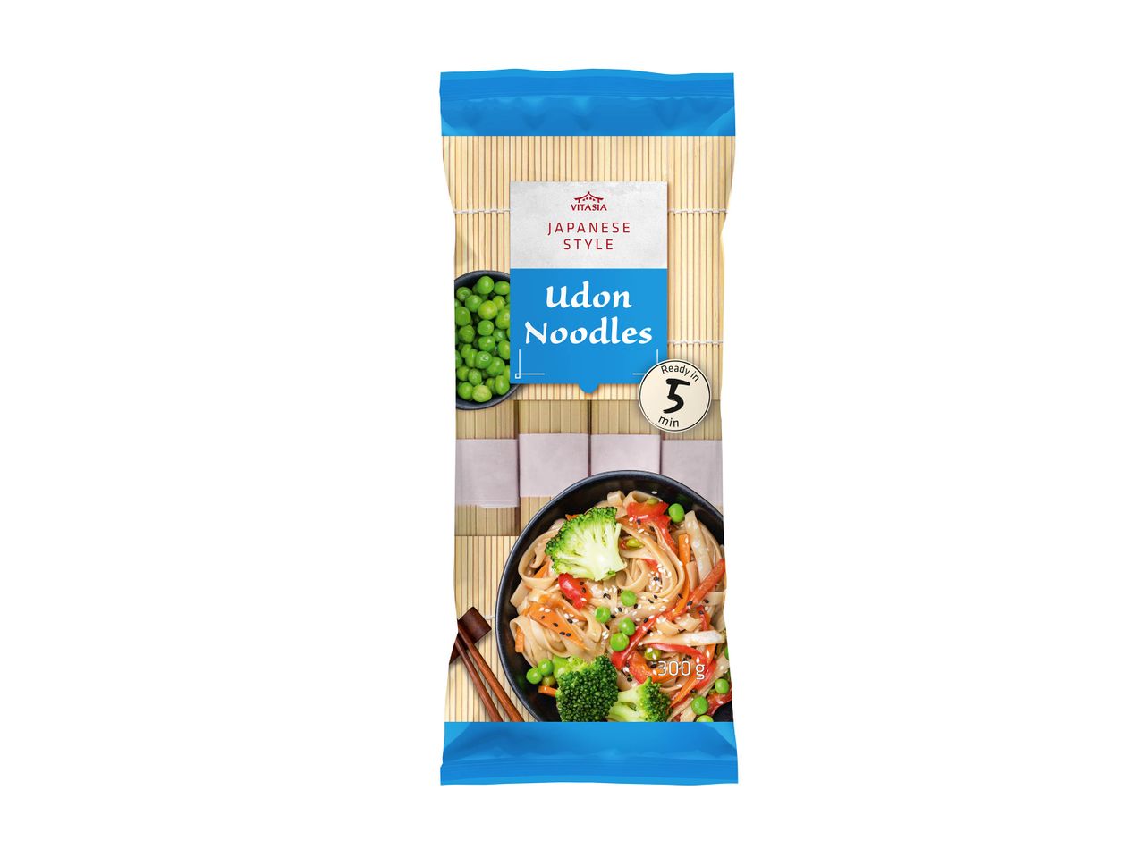Nouilles de riz Knorr, paquet individuel prêt à cuire.