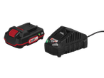 Parkside X20V Team battery and charger.