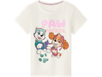 Bela Paw Patrol majica sa Everest i Skaj, i šljokicama