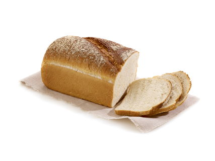Bruin vierkant brood
