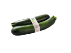 Duas abobrinhas biológicas, 500g.