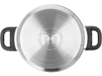 Fundo da panela Silvercrest Mini-riskoger com logótipo e informações do fabricante.