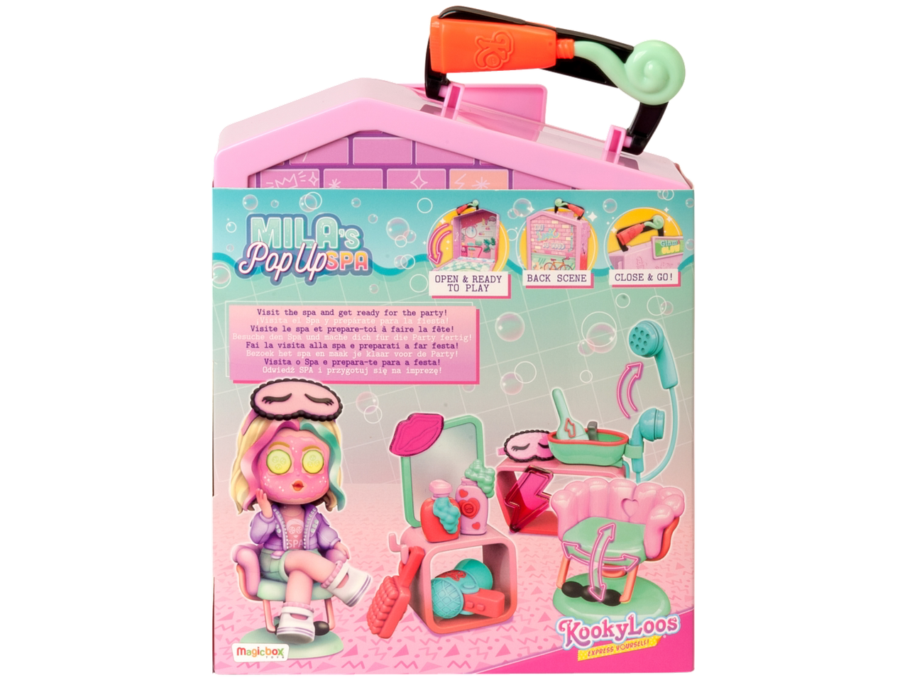 Magicbox TOYS® Zestaw Pop Up z figurką KookyLoos